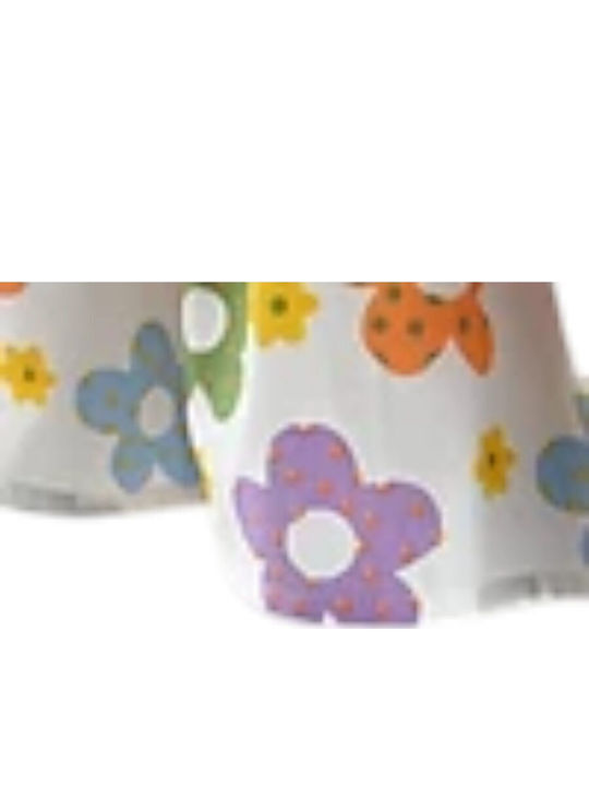 Floral Παιδικό Φόρεμα Αμάνικο Floral Floral