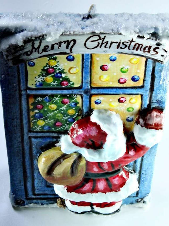 Gerakis Christmas Blue Candle 23x14cm