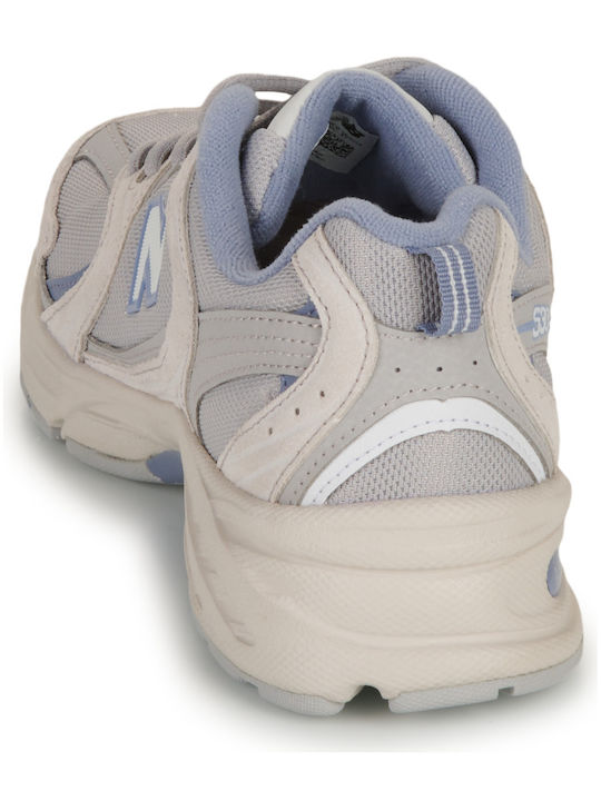 530 Γυναικεία Sneakers Μπεζ U530SMB