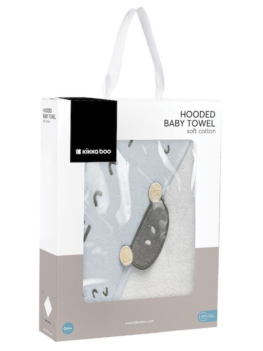 Kikka Boo Baby Bath Towel Bathrobe Hooded 90x90cm