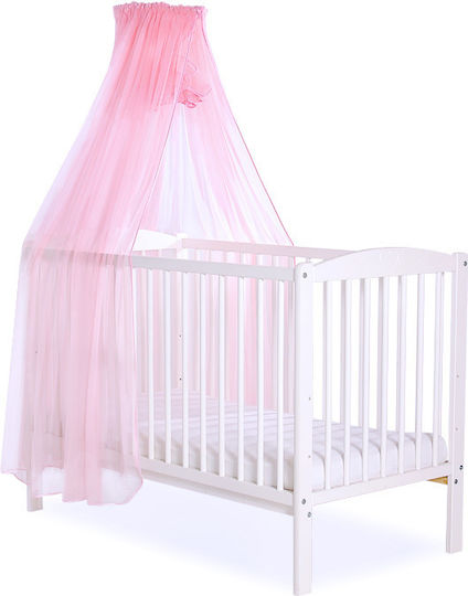 Bobono Plasă Împotriva Țânțarilor Bebe Pentru Pătuț Din Tul Roz 470x160cm