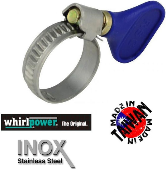 Whirlpower Stainless Steel Butterfly Hose Clamp 22mm