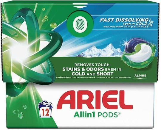 Ariel Alpine 12 Κapseln Geschirrspülmittel