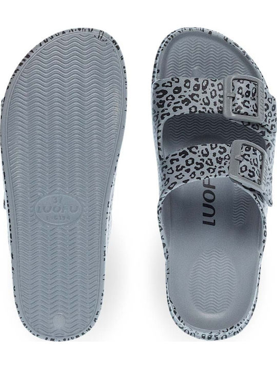 Slides σε Γκρι Χρώμα
