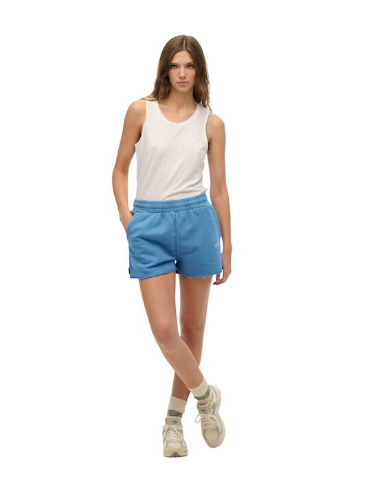 Superdry Ovin Γυναικείο Σορτς Blue