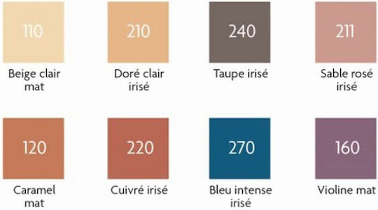 Fleurance Nature Сенки за Очи Матов в Твърда Форма Caramel Mat No. 120 1.7гр