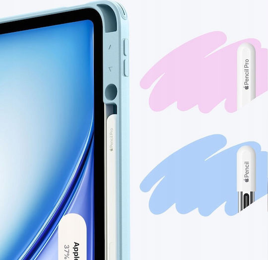 ESR Hybrid Klappdeckel Hellblaa (iPad Air 13” 1 / 2 / 2024-2025)