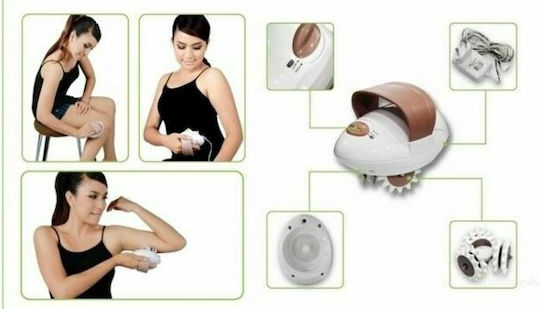ACP Tool Massage Shiatsu for the Back & the Body against Cellulite with Infrared Heat and Vibration