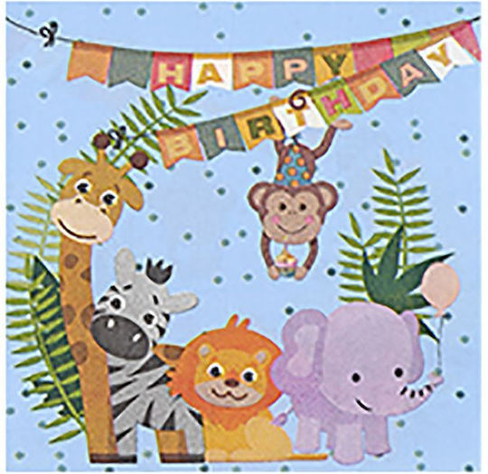 Party Napkins Pack=20pcs 33x33cm Homie Random-design-selection