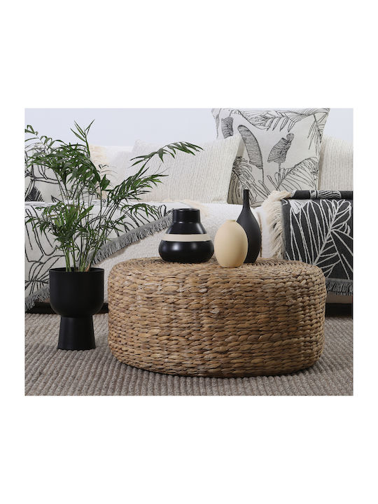 Nef-Nef Homeware Διακοσμητικό Βάζο Keramik Ecru 8x8cm 1Stück