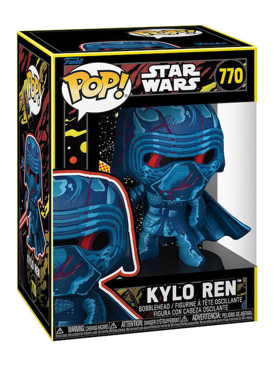 Funko Pop! Movies: Star Wars: Star Wars - Kylo Ren (retro) Bobble-Head Funko Pop! Movies: Star Wars: Star Wars - Kylo Ren (retro) Bobble-Head