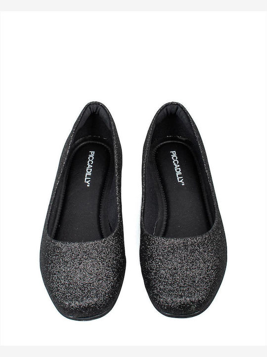 Damen Ballerinas in Schwarz Farbe