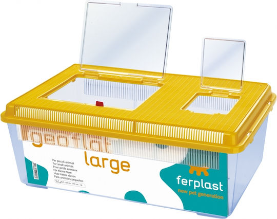 Ferplast Fish Aquarium Capacity 11lt with 35.6x23.4x22.8cm Blue