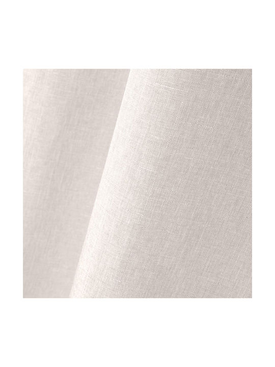 Bea Grommet Curtain White 140x280cm
