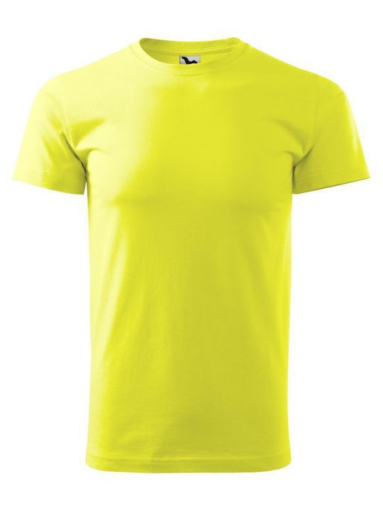 Malfini Ανδρικό Διαφημιστικό T-shirt Κοντομάνικο σε Χρώμα