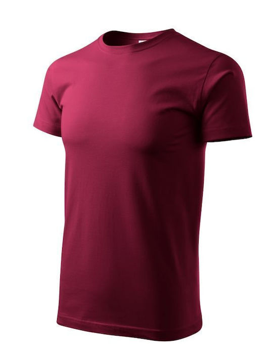 Malfini Ανδρικό Διαφημιστικό T-shirt Κοντομάνικο σε Χρώμα