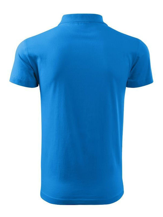 Malfini Men's Short Sleeve Promotional T-Shirt Blue