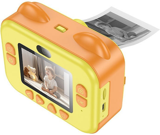 Hoco DV204 Compact Camera 48MP Yellow