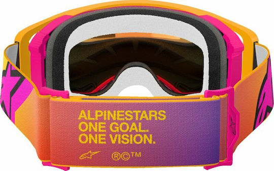Μάσκα Alpinestars Goggles Supertech Mirrored Lens Multi-layer Foam Δεν Δέχεται Tear Off