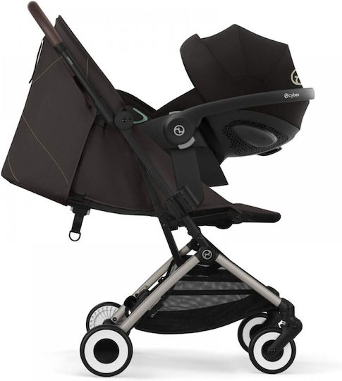 Cybex Orfeo Baby Stroller Suitable for Newborn Chocolate Brown 6.3kg