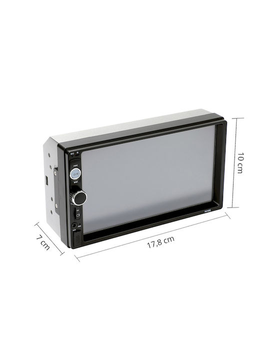 PerVoi Sistem Audio Auto 2DIN (Bluetooth/USB/AUX) cu Ecran Tactil 7"