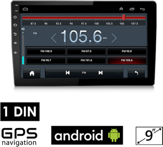 Andowl Qca007 Ραδιόφωνο Αυτοκινήτου 1 DIN (Bluetooth/USB)