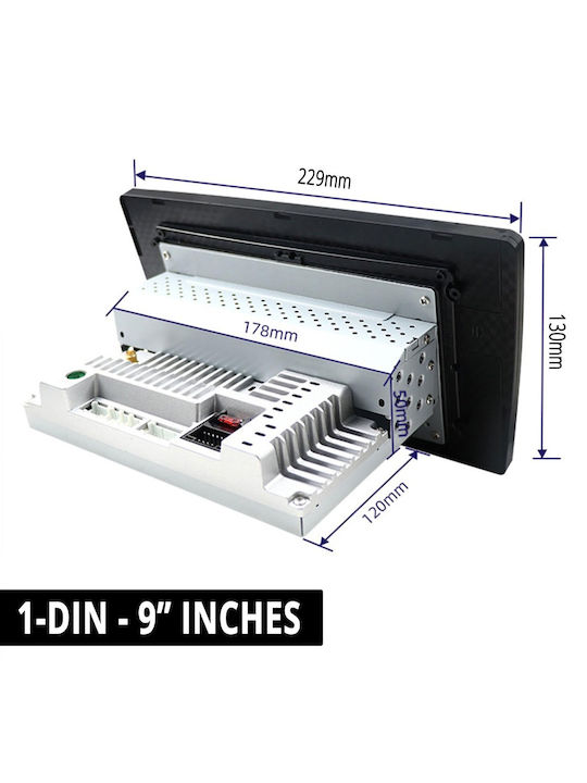 Andowl Ηχοσύστημα Αυτοκινήτου 1DIN (Bluetooth/USB)