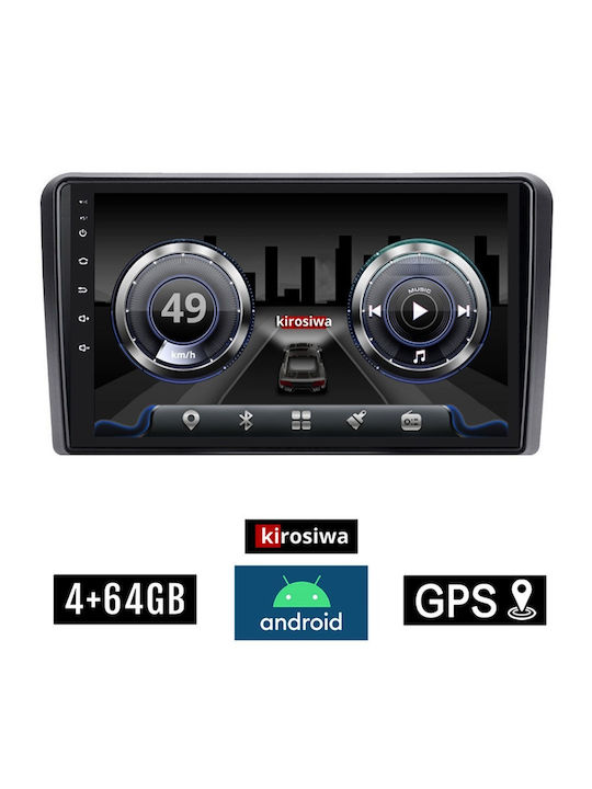 Kirosiwa Auto-Audiosystem Hummer H1 H1 2007 (Bluetooth/USB/WiFi/GPS) mit Touchscreen 9"