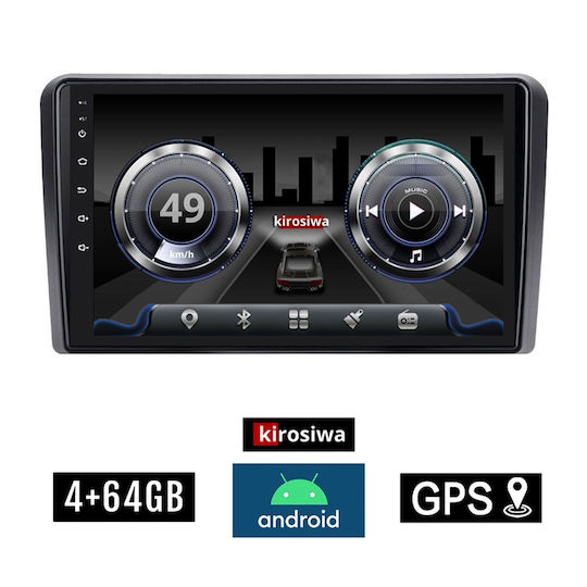 Kirosiwa Ηχοσύστημα Αυτοκινήτου Hummer H1 H1 2007 (Bluetooth/USB/WiFi/GPS) με Οθόνη Αφής 9"