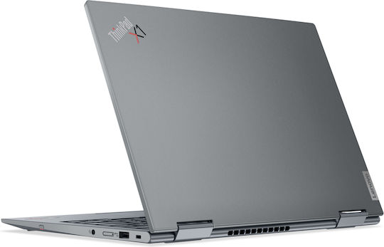 Lenovo ThinkPad X1 Yoga Gen 8 14" IPS FHD+ Touchscreen (i5-1345U/32GB/1TB SSD/W11 Pro) Сив Буреносец (Английски САЩ Клавиатура)