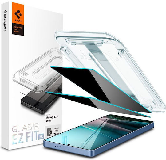 Spigen Glas.Tr Ez Fit Privacy Tempered Glass 2buc (Galaxy S25 Ultra)