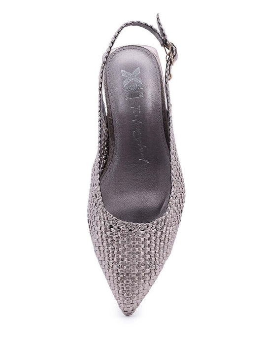 Γυναικείες Μπαλαρίνες Slingback με Λουράκι Χαλκός
