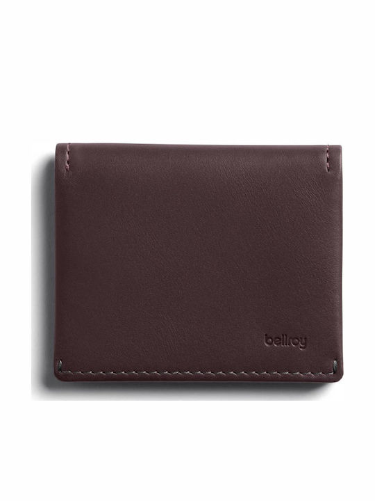 Leather Men's Wallet Cards Purple