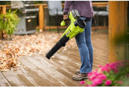 Ryobi RY18BLA-0 Blower Handheld Battery 18V Solo with Volume Control & Maximum Air Speed 145km/h