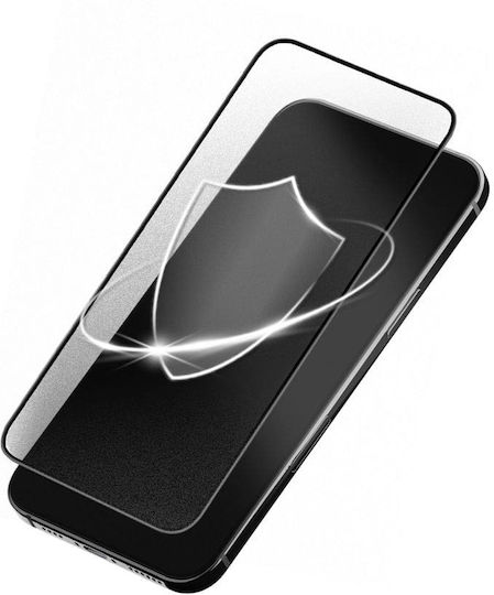 Ματ Tempered Glass Μαύρο (iPhone 12 Pro Max)