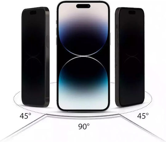 Tech-Protect Glass Spy+ Privacy Tempered Glass 2τμχ (iPhone 17e / 16e / 14 / 13 / 13 Pro)
