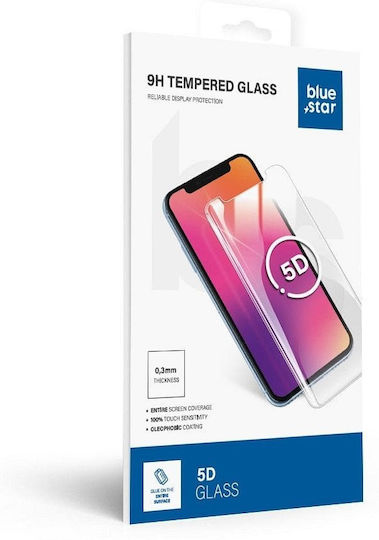 5D Adeziv complet Tempered Glass Negru (Samsung Galaxy S25)