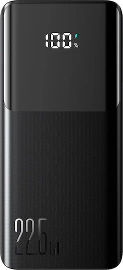 Joyroom JR-PBF19 Външна Батерия 10000mAh 22.5W с USB-A Изходен Порт и USB-C Изходен Порт Power Delivery / Бързо Зареждане Черна