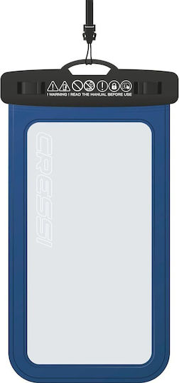 CressiSub Johnny Waterproof Phone Case Rezistentă la apă până la 7" Albastru NW200220