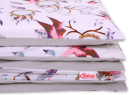 Bobono Kinderbettbezug Pink 90x120cm