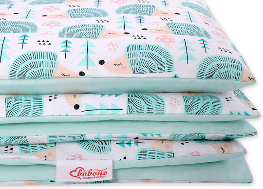 Bobono Kinderbettbezug Mint 90x120cm