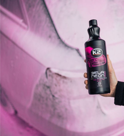 K2 Șampon Auto Spumă Activă cu Aromă Căpșună 1lt