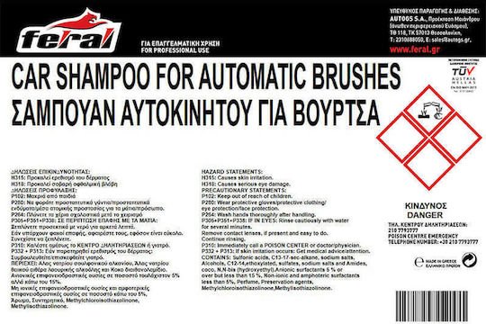 Feral Bürsten Shampoo Autoshampoo 4lt
