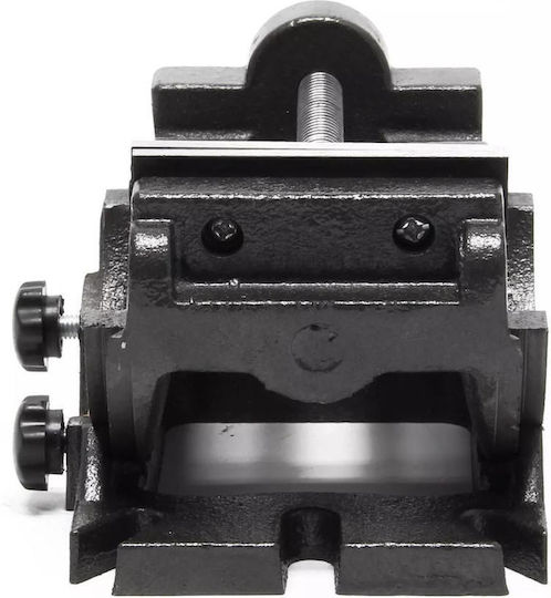 Unimac Rotating Vise for Milling Machine made of Steel with Maximum Opening 100mm