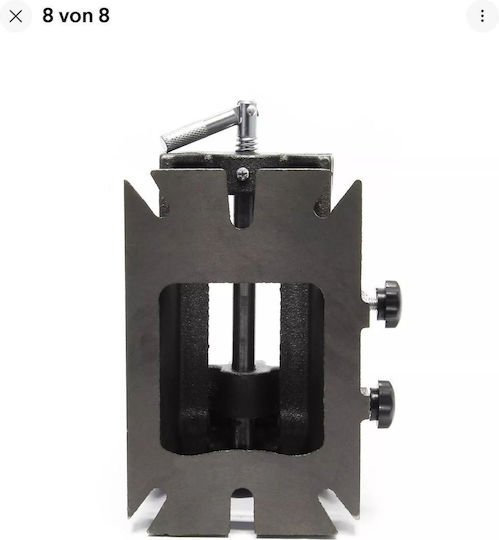 Unimac Rotating Vise for Milling Machine made of Steel with Maximum Opening 100mm