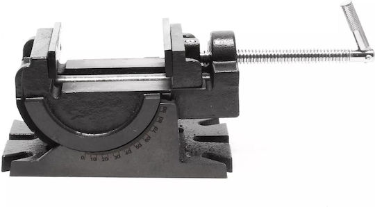 Unimac Rotating Vise for Milling Machine made of Steel with Maximum Opening 100mm
