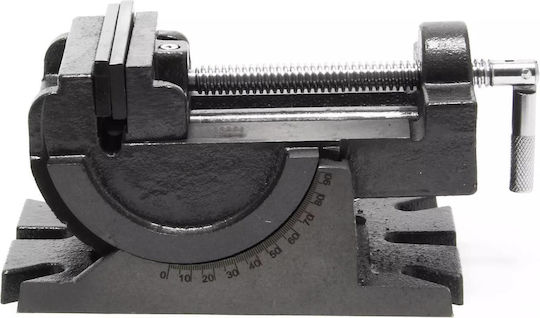 Unimac Rotating Vise for Milling Machine made of Steel with Maximum Opening 100mm