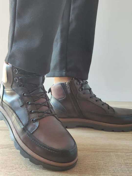 Leather Brown Men's Boots