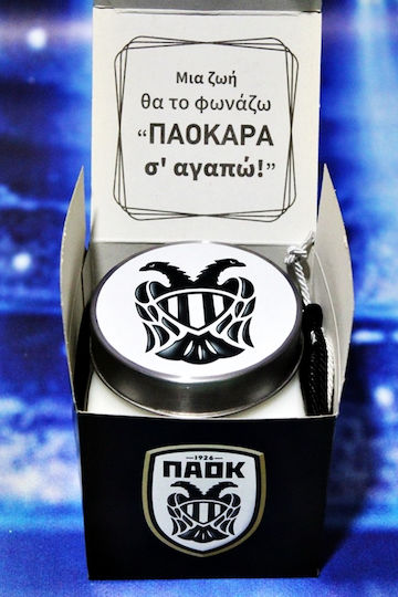 Aromatische PAOK Kerze im quadratischen Glas 400 430g