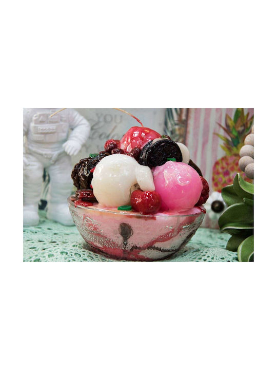 Wax Ice Cream Ball Bowl 14x12cm